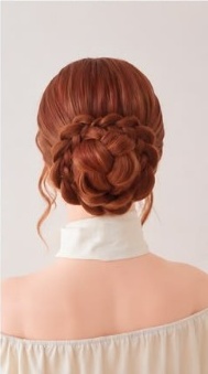 Step 9: Style Face-Framing Tendrils & Set All-Day Hold